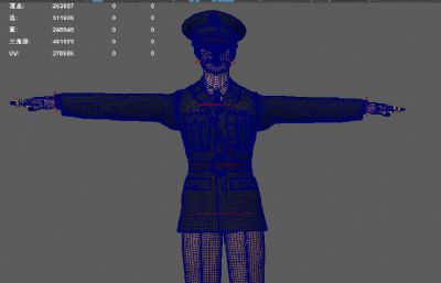 20世纪二战军官 二战美国军官 游戏军人