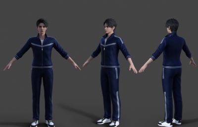 卫衣运动服/晨练服帅哥 春秋运动服装