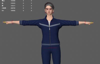 卫衣运动服/晨练服帅哥 春秋运动服装