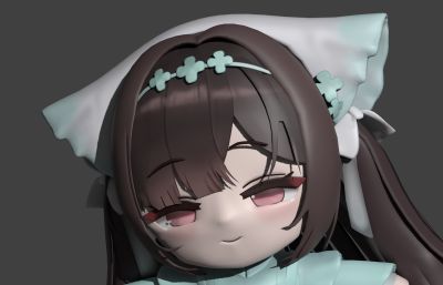 卡通碧蓝航线长风玩偶