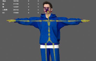 运动休闲卫衣男孩 城市青年路人帅哥