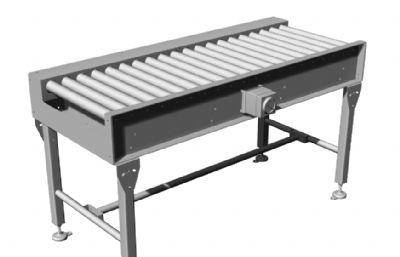 连锁驱动的辊传送带