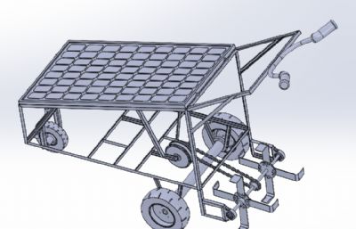 太阳能耕耘机