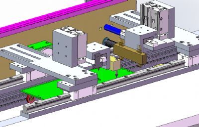 自动化PCB烧录机构