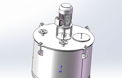 溶液混合容器搅拌器