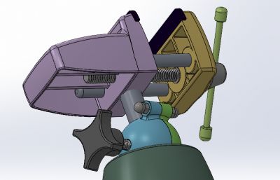 三轴精密紧凑型台虎钳