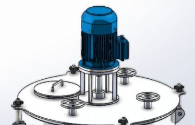 溶液混合容器搅拌器