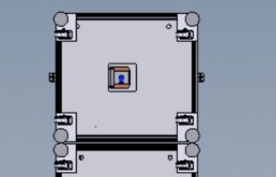 激光打标+视觉贴标+视觉装夹扣生产线