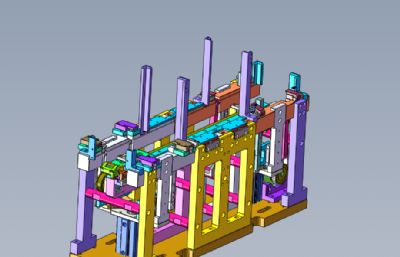 纯机械码垛机构