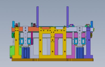 纯机械码垛机构