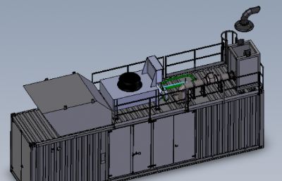999KVA气体动力发电机