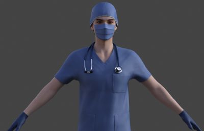 男医生 医护人员 手术医生