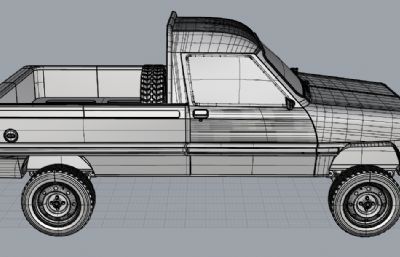 雷诺Express皮卡模型