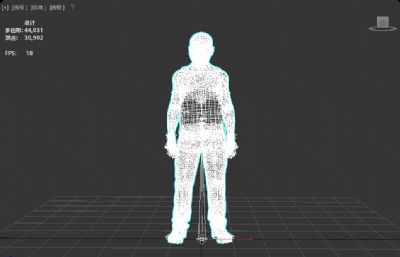 光头背心农民虚拟人 写实乡村男性 搞笑数字人跳舞