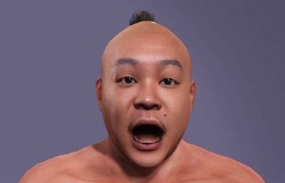 那我问你，你的头怎么尖尖的？肌肉猛男 健身教练数字人