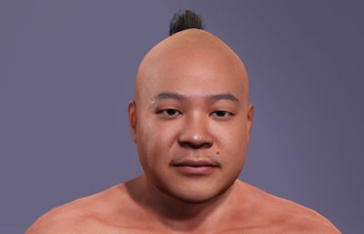 那我问你，你的头怎么尖尖的？肌肉猛男 健身教练数字人