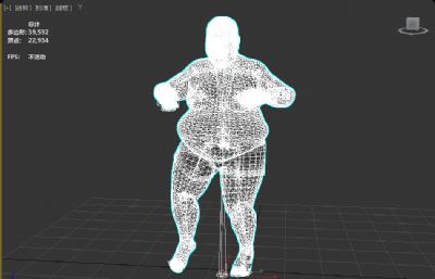 良子 大胃袋这一块 写实男性数字人 抽象搞笑吃播 有跳舞动作