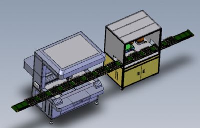 在线视觉点胶和自动贴合机