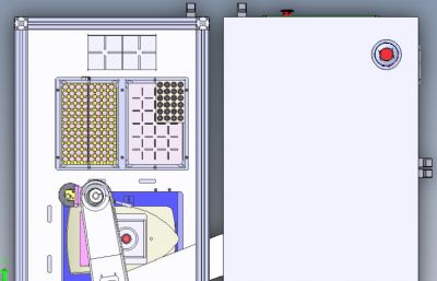 药瓶侧身扫码抓取称重设备