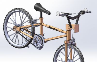 自行车及爆炸图