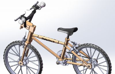 自行车及爆炸图