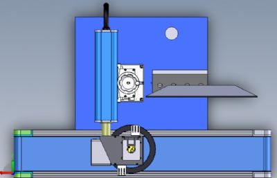 视觉打标机自动调焦距
