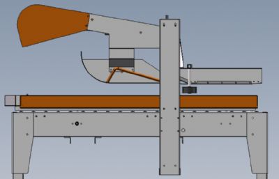 自动折盖封箱机