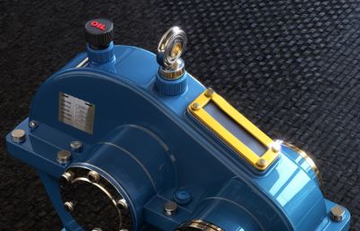 一级直齿轮减速器