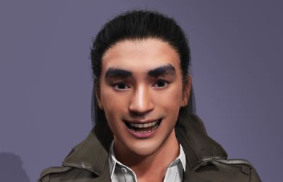 经典港片男神 金城武数字人 雄狮般的男人