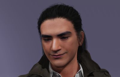 经典港片男神 金城武数字人 雄狮般的男人