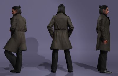 经典港片男神 金城武数字人 雄狮般的男人