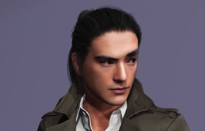 经典港片男神 金城武数字人 雄狮般的男人