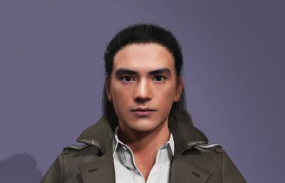 经典港片男神 金城武数字人 雄狮般的男人