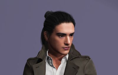 经典港片男神 金城武数字人 雄狮般的男人