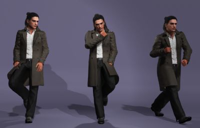 经典港片男神 金城武数字人 雄狮般的男人