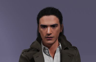 经典港片男神 金城武数字人 雄狮般的男人