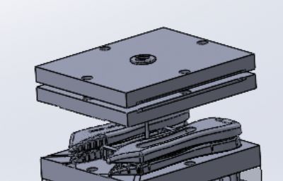 注塑模具核心腔组件