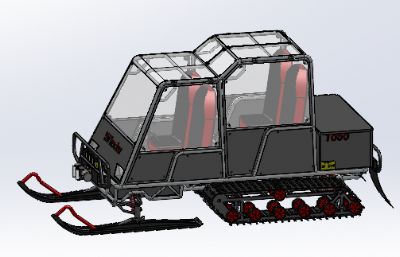 追踪器式滑雪车