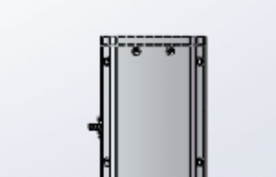 125宽丝杆半封闭模组