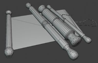 中世纪古代书信字画卷轴