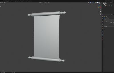 古代书信牛皮卷纸 羊皮纸书信