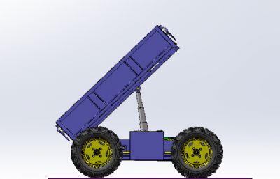遥控电动自卸四驱运输车STEP