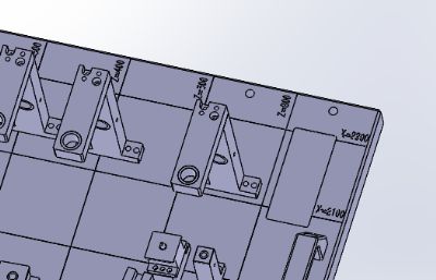 汽车后门内饰检具