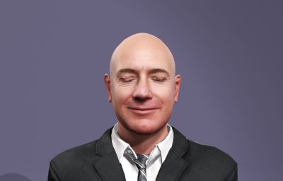 亚马逊创始人贝索斯 光头大亨 直播虚拟人