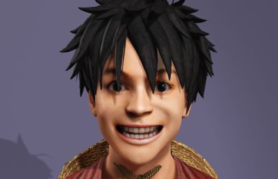 路飞真人版 动漫卡通主角跳舞《极乐净土》