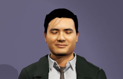 经典港片《英雄本色》发哥 风衣墨镜男神小马哥 数字人