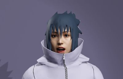 宇智波佐助真人版 抽象忍者虚拟人 男神哥哥