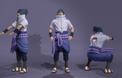 宇智波佐助真人版 抽象忍者虚拟人 男神哥哥