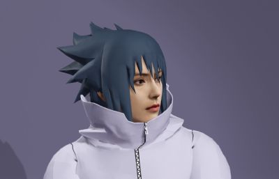 宇智波佐助真人版 抽象忍者虚拟人 男神哥哥