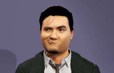 经典港片《英雄本色》发哥 风衣墨镜男神小马哥 数字人